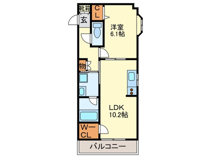 間取り図 ＲＯＯＸ高宮 Ⅱ