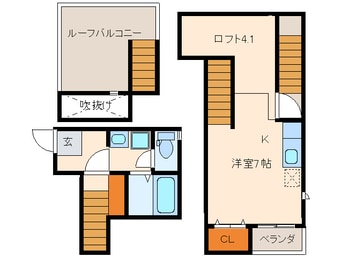 間取図 MAISONETIC K House