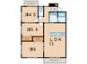ルミエール扇ケ浦 3LDKの間取り