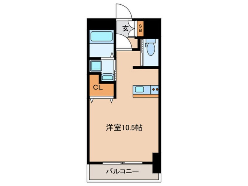 間取図 パラシオ柳町
