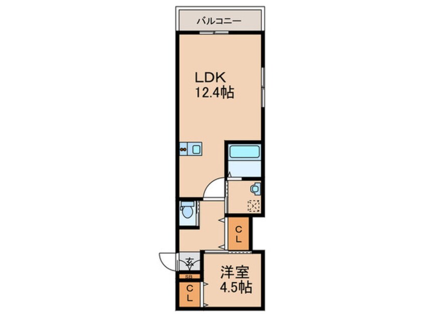 間取図 パラシオ柳町