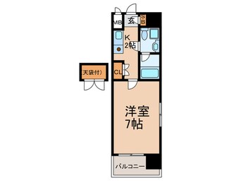 間取図 エトス高宮