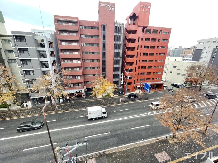 室内からの展望 エトス高宮