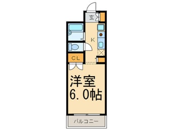 間取図 ﾀﾞｲﾅｺ-ﾄｸﾞﾗﾝﾃﾞｨ-ﾙ博多(301)