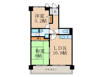 間取図 ラビータ北方