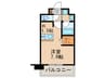 ｴﾝｸﾚｽﾄ天神LARK（517） 1Kの間取り
