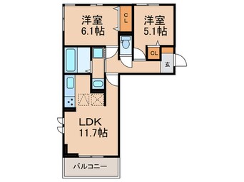 間取図 シエル原田