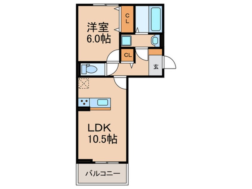 間取図 シエル原田