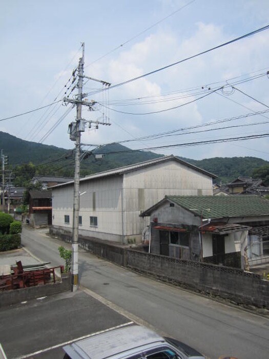 室内からの展望 コーポ大久保