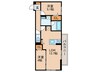 仮)D-ROOM前田 2LDKの間取り