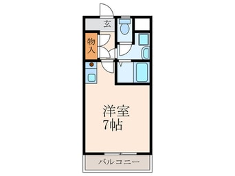 間取図 オリエンタル三萩野