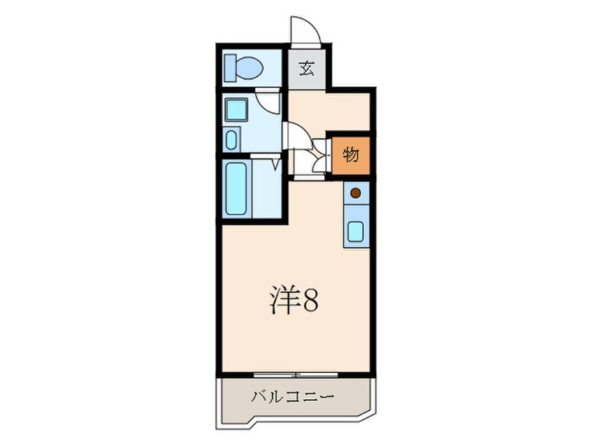 間取図 オリエンタル三萩野