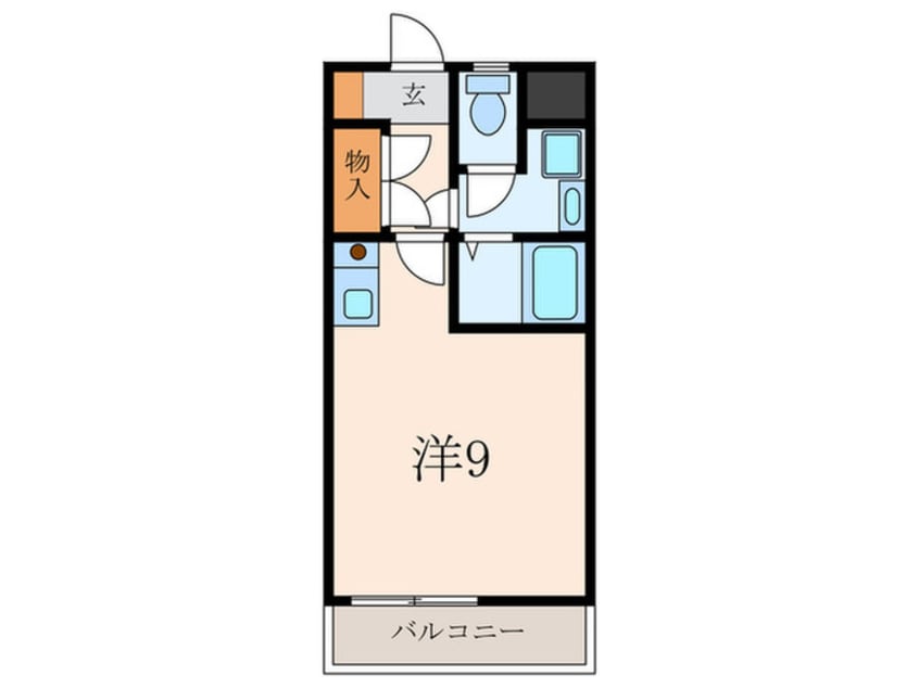 間取図 オリエンタル三萩野