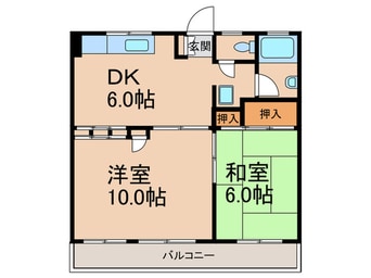 間取図 グリ－ンライフビル