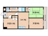 Arche Avenir Jono 3DKの間取り