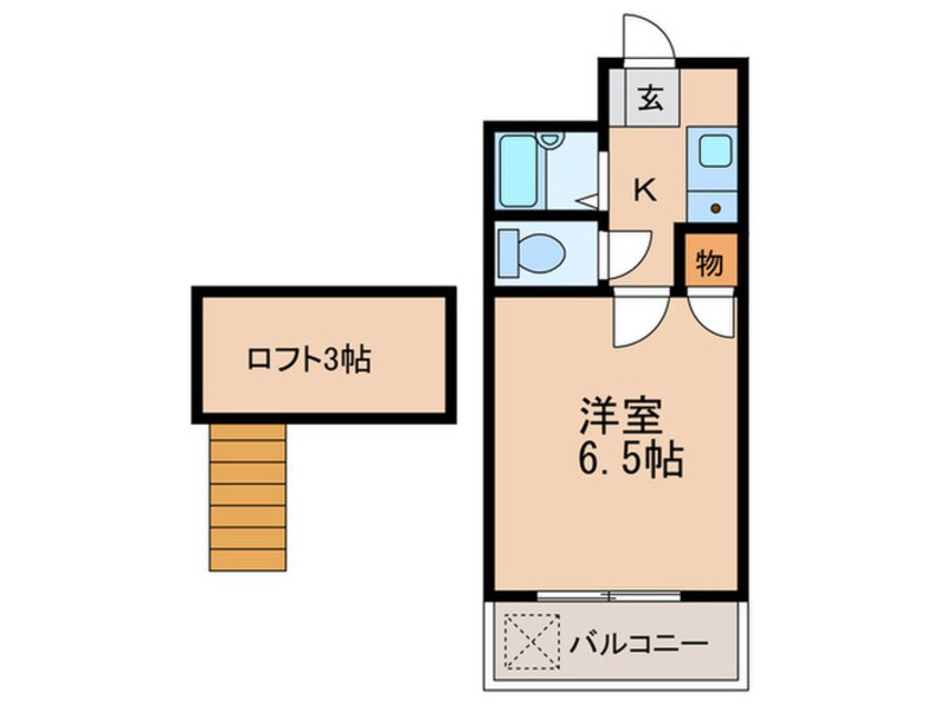 間取図 レジデンス津福本町Ⅲ