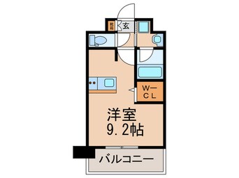 間取図 ｴﾝｸﾚｽﾄ天神LARK（707）