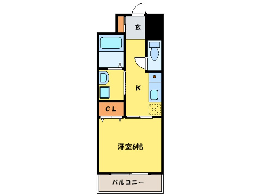 間取図 ジャスティス駅東