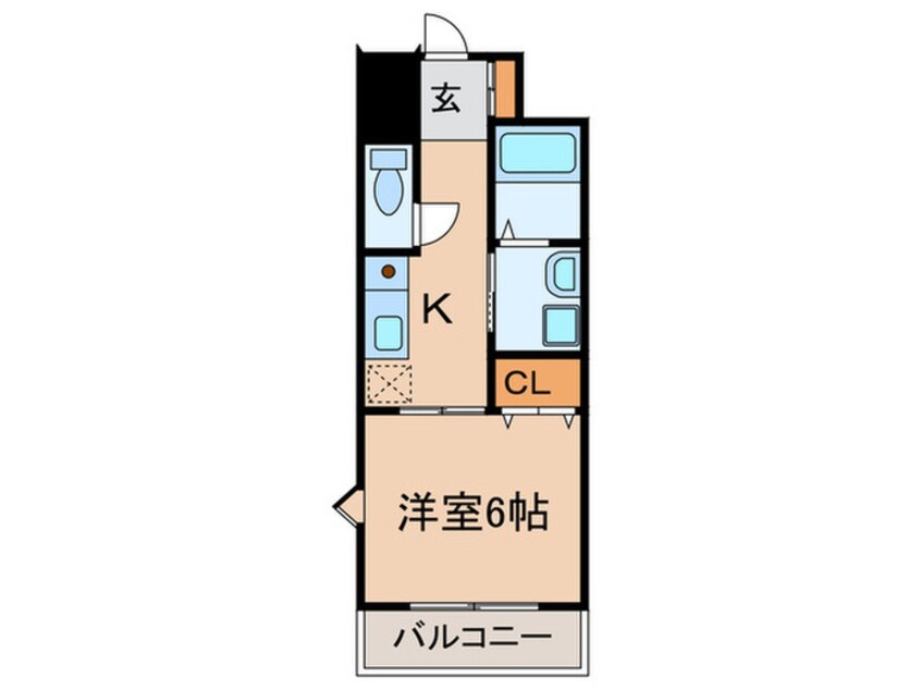 間取図 ジャスティス駅東