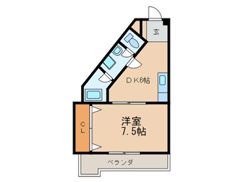 間取図 ベーネ駅前通り