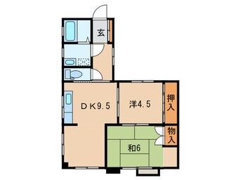 間取図 田町坂田ビル（301）