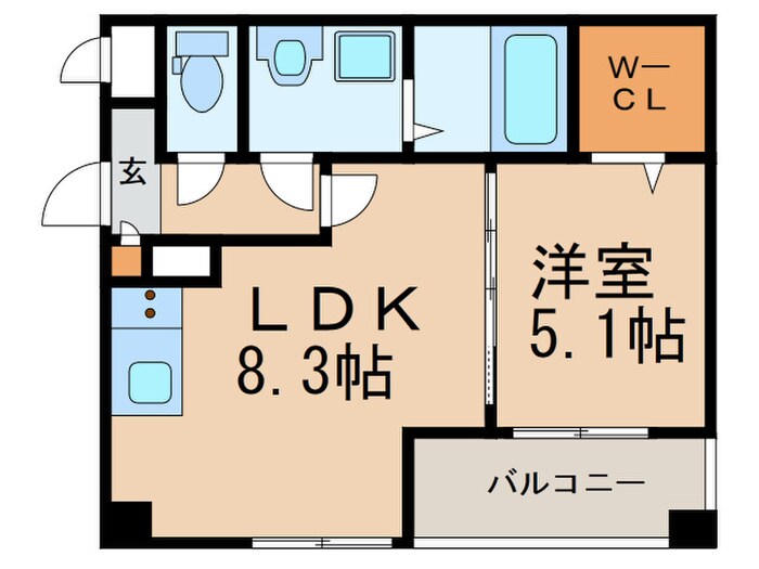 間取り図 エルヴィータ駅南