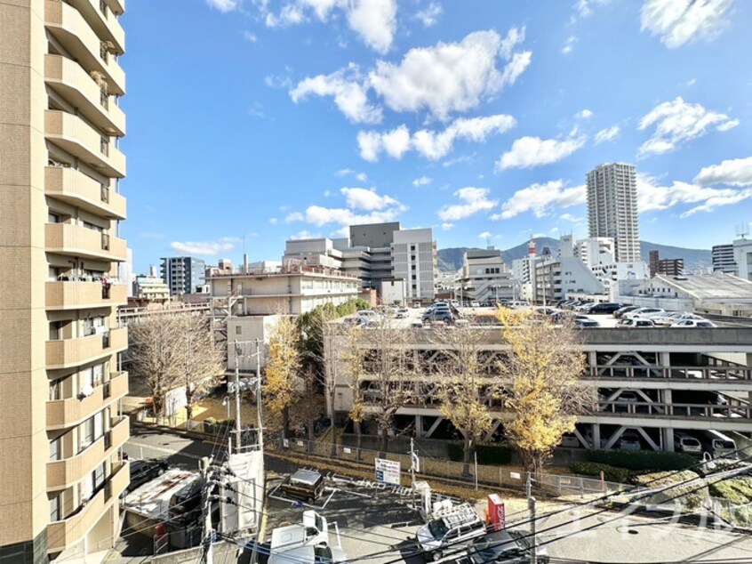 室内からの展望 メゾンＯＭ紫川