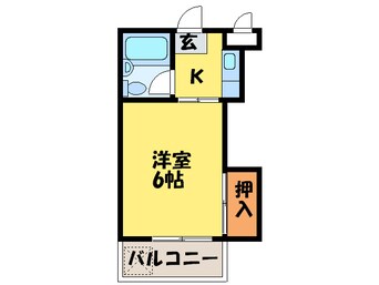 間取図 ﾒｿﾞﾝ警固