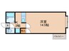 JAウィング唐湊 1Kの間取り