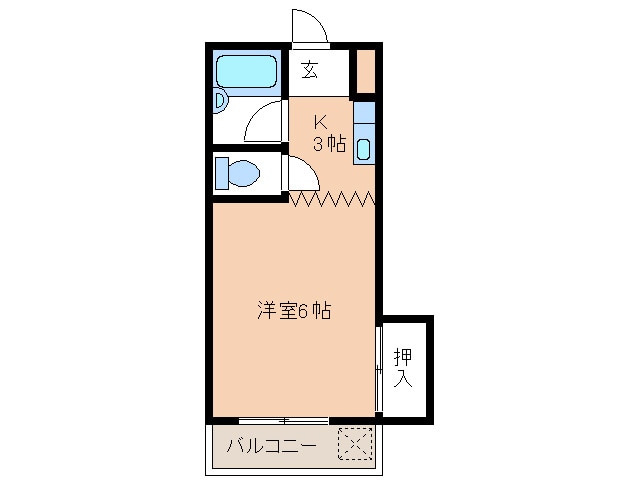 間取り図 パシフィック白木原
