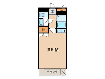 間取図 内山第62ﾋﾞﾙ