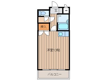 間取図 内山第62ﾋﾞﾙ