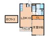 ＫＥＩ ＨＯＵＳＥ 1LDKの間取り