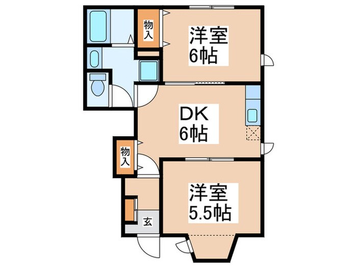 間取り図 リジェールヴィラ