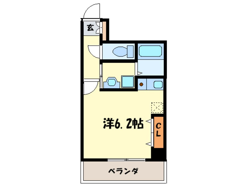 間取図 ソレイユ天神南