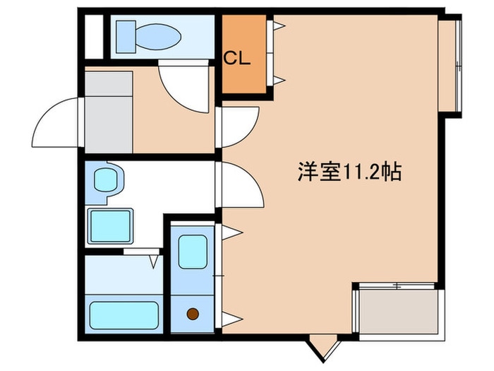 間取り図 コ－トビラサヌイ