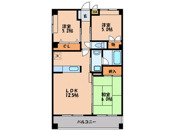 間取図 ＥＡＳＴ　ＤＯＲＭ