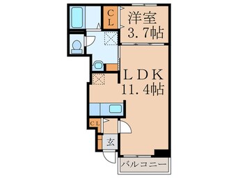 間取図 メゾン・ド・プチ・フル－ルⅡ