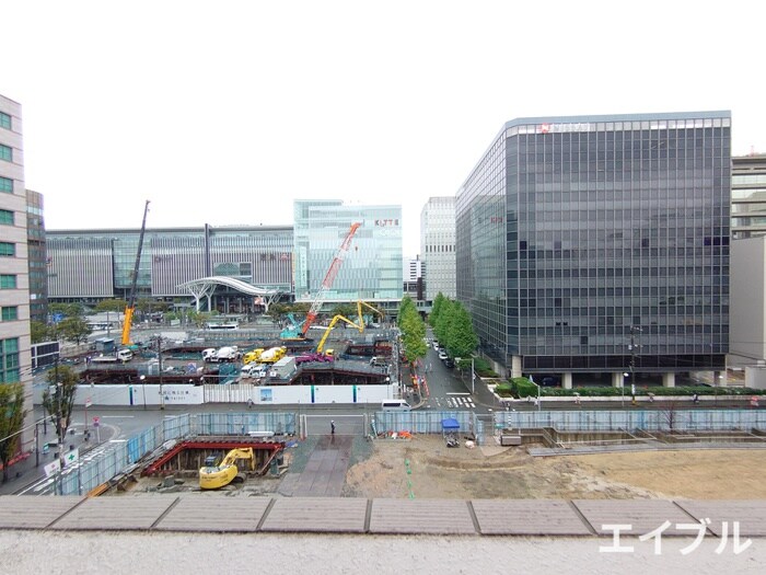 室内からの展望 ｳｪﾙﾌﾞﾗｲﾄ博多ｽﾃｰｼｮﾝ