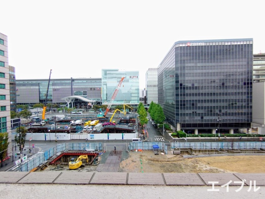 室内からの展望 ｳｪﾙﾌﾞﾗｲﾄ博多ｽﾃｰｼｮﾝ