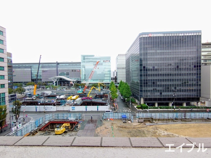 室内からの展望 ｳｪﾙﾌﾞﾗｲﾄ博多ｽﾃｰｼｮﾝ