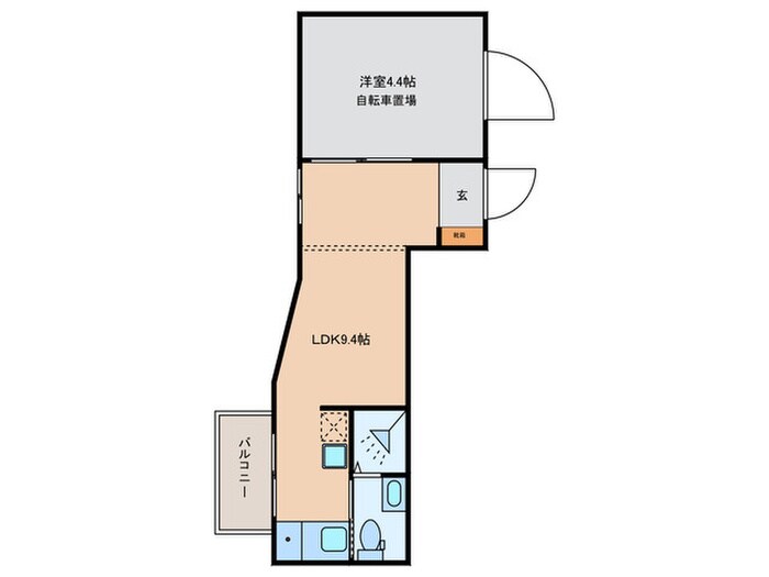 間取り図 ガレット学研都市