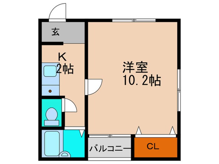 間取り図 川島ハイツ