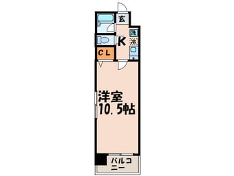 間取図 ルアディッソ福岡