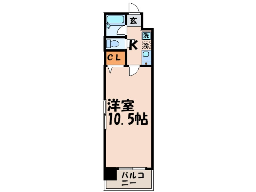 間取図 ルアディッソ福岡