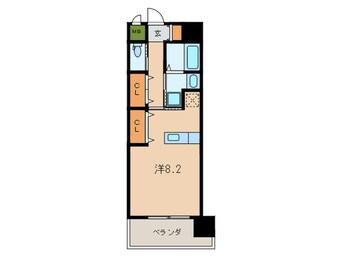 間取図 アクシオ北九州