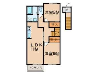 間取図 正建ハイツ野間