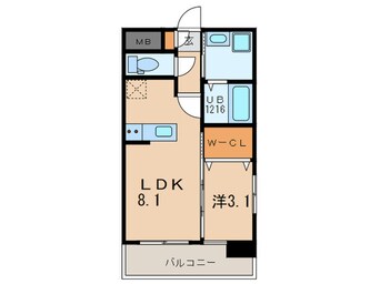 間取図 U´s Residence 木町