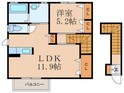 メゾンクレール池田の間取図