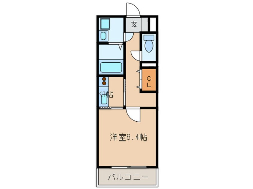 間取図 クリアネス賀茂